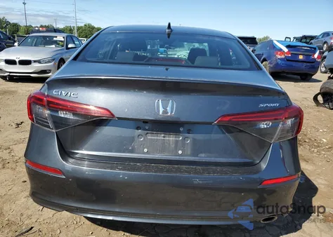 2023 Honda Civic Sport из США, поврежденный, VIN 2HGFE2F56PH558596